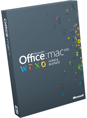 Microsoft Office Mac Home and Business Multi Pack 2011