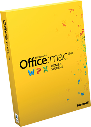 Microsoft Office Mac Home and Student 2011
