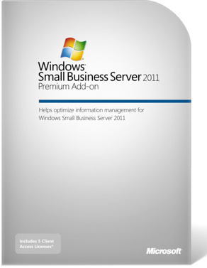 Microsoft Windows Small Business Server 2011 Premium Add-on CAL Suite